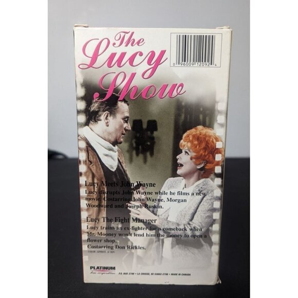 The Lucy Show - Lucy Meets John Wayne/ Lucy the Fight Manager (VHS, 2001) - Picture 2 of 6